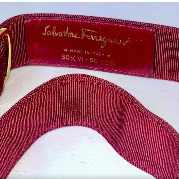 Salvatore Ferragamo Belt :Call Outs: Some Scratching on the Hardware - Picture 2 of 5